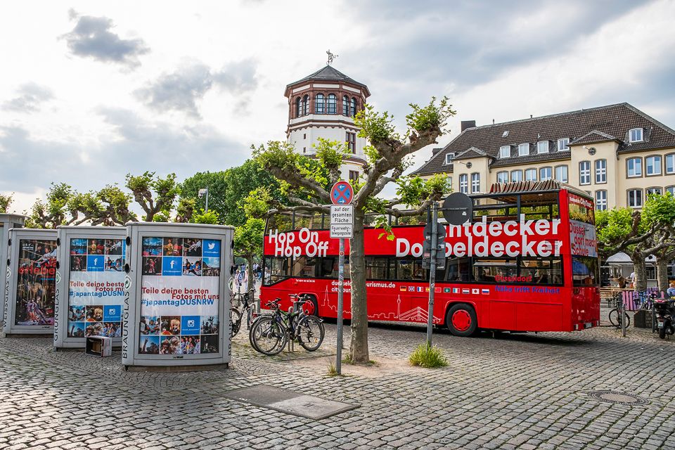 Düsseldorf: 24-Hour Hop-On Hop-Off Ticket - Audio Commentary Options