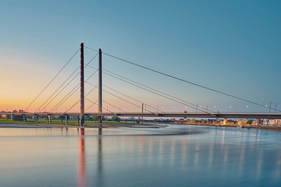 Düsseldorf Delights: Exclusive Private Guided Walking Tour - Rhine Promenade