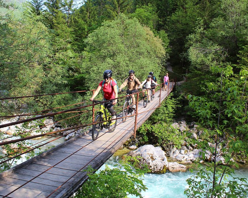 E-Bike Tour to the Great Soča Gorge & Šunik Water Grove - Itinerary Highlights