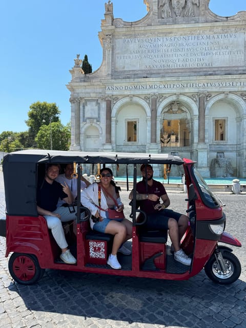 E-Tuk Tour: Highlights of Rome - Key Attractions Visited