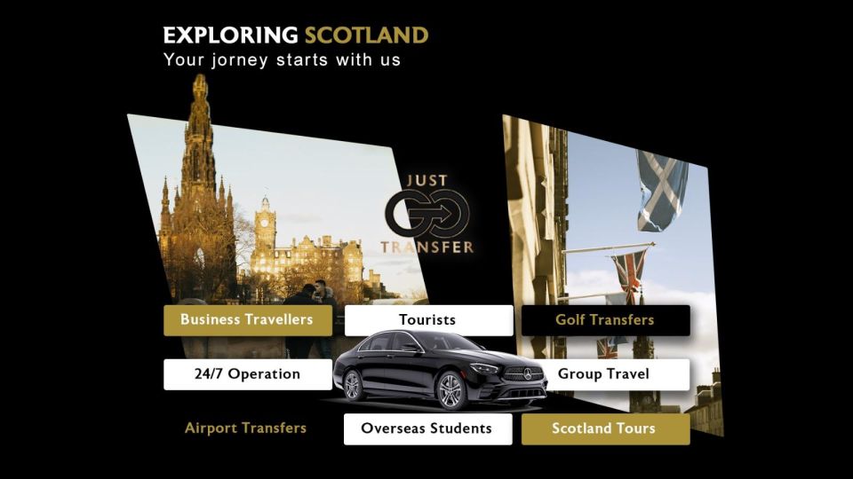 Edinburgh Airport to Edinburgh City (3 Pax - 3 Lug) - Booking Process