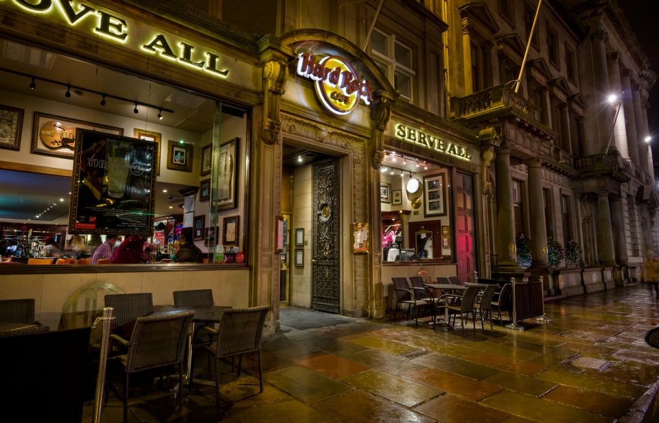 Edinburgh: Hard Rock Cafe With Set Menu for Lunch or Dinner - Pricing Details