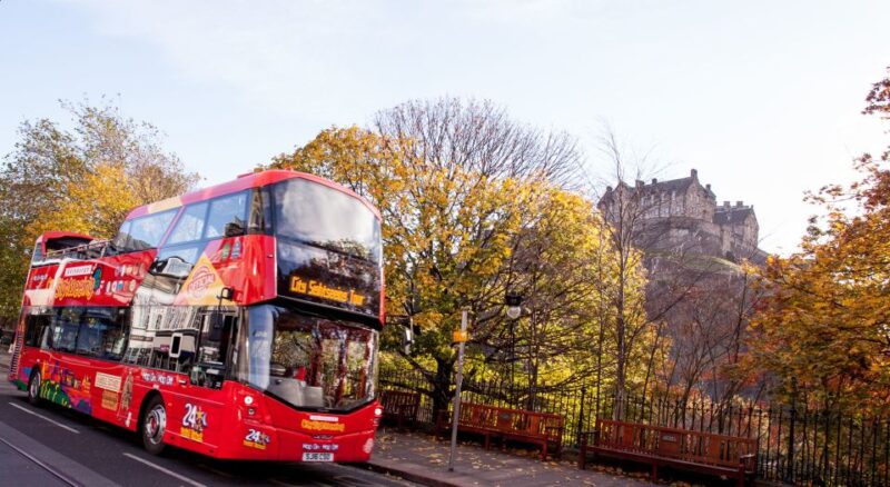 Edinburgh: Hop-On Hop-Off Bus Pass With 3 City Tours - City Sightseeing Tour Details