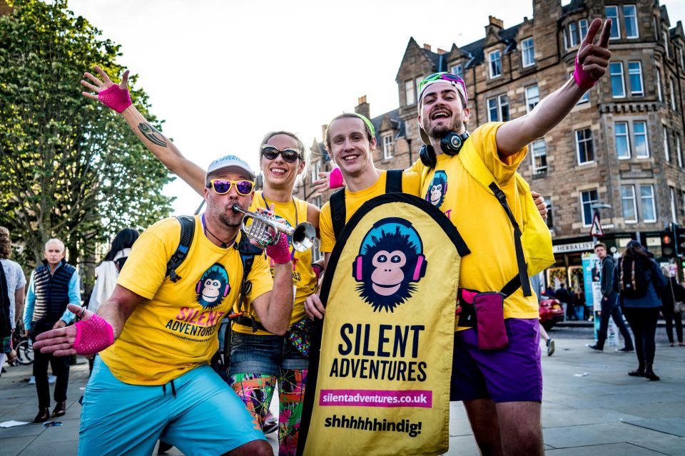 Edinburgh: Silent Disco Adventure Tour - Experience Highlights