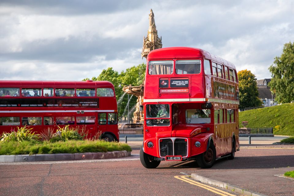 Edinburgh: Vintage Bus Tour With Afternoon Tea or Gin - Gin Cocktail Upgrade