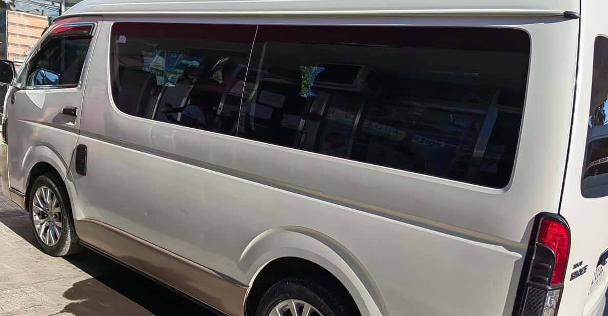 El Nido to Puerto Princesa Van Transfer - Vehicle and Comfort Features