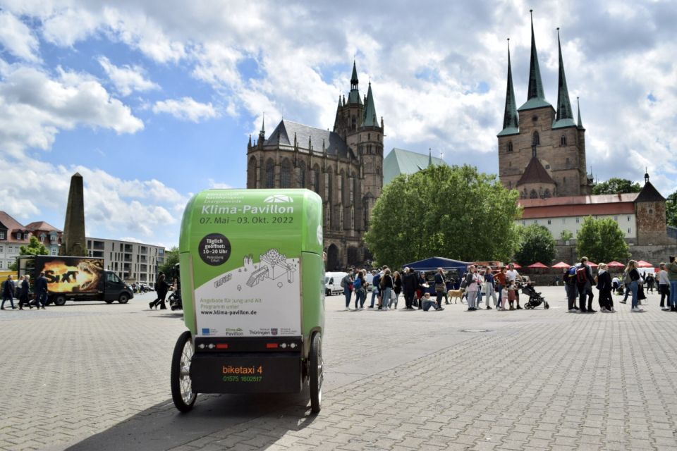 Erfurt: KiKa TV Characters Kids Tour by Pedicab - Itinerary Details