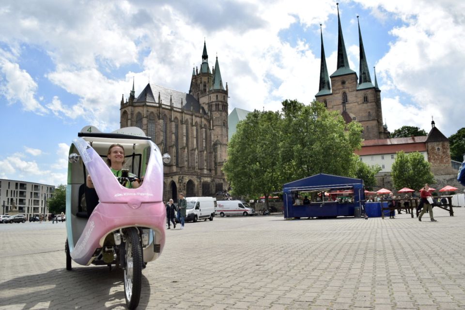 Erfurt: Private Guided Classic Old Town E-Rickshaw Tour - Comfort and Accessibility