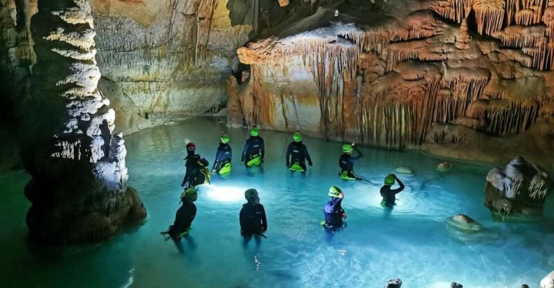 Estany Den Mas: Coastal Hike, Abseil & Sea Cave Exploration - Guided Hike and Abseil