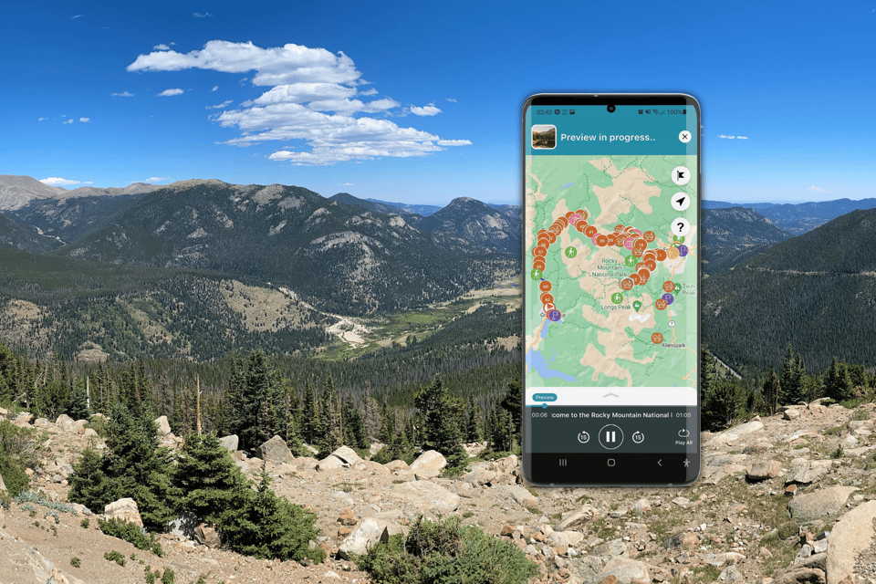 Estes Park: App-Based Rocky Mountain Park Audio Guide - Audio Guide Features