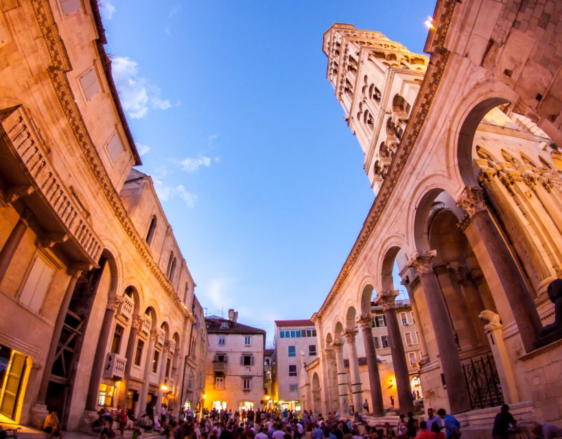 Evening Group Walking Tour - Split Old City Diocletians Pal - Tour Features