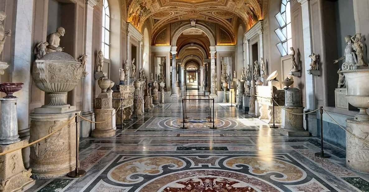 Exclusive Private Tour of VATICAN Museum,Chapel&S.Basilica - Itinerary Highlights