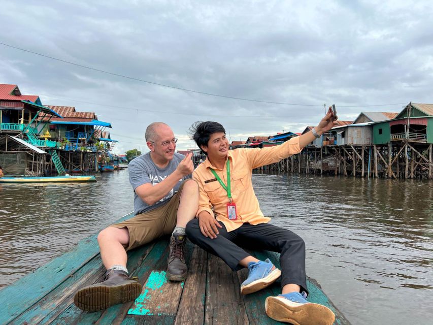 Explore Angkor Sunrise Small-Group Tour & Tonle Sap Sunset - Day 1 Highlights