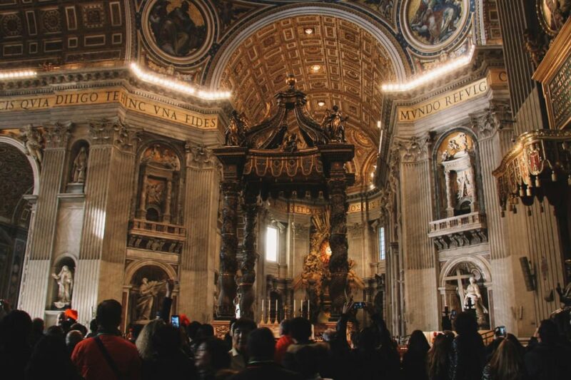 Exploring Saint Peters Basilica: A Walking Tour of Vatican - Inclusions and Exclusions