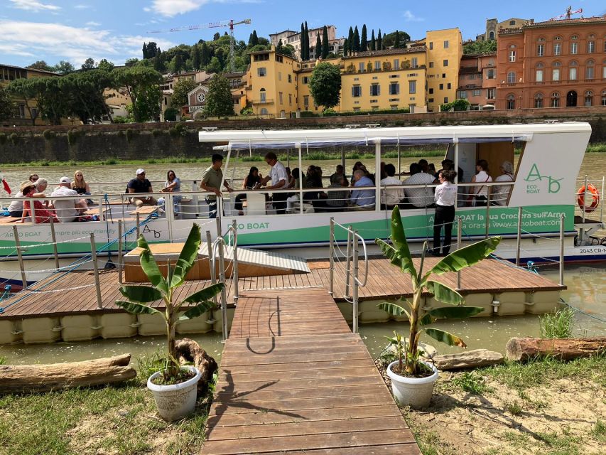 Florence: Arno River Sightseeing Cruise With Commentary - Detailed Itinerary