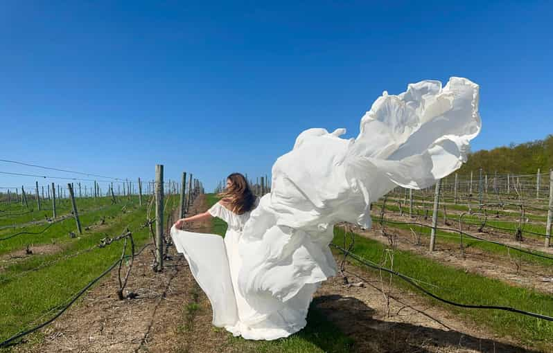 Flying Dress Photo Shoot Traverse City & Surrounding Areas - Services Included in the Shoot