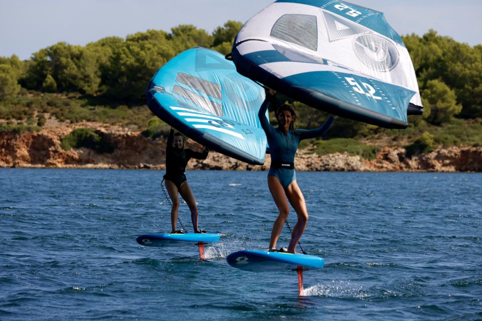 Fornells: Wing Foil Lesson With Gear in Menorca - Learning Experience