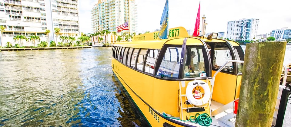 Fort Lauderdale: Water Taxi All-Day Pass - Route and Stops