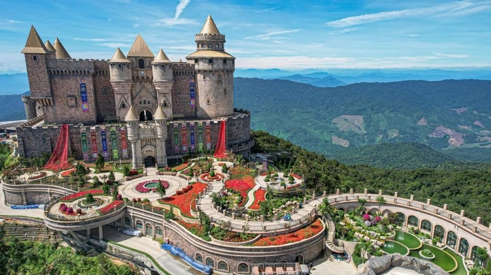 FR DA NANG: BA NA HILLS – GOLDEN BRIDGE FULL DAY TOUR - Golden Bridge and Le Jardin DAmour