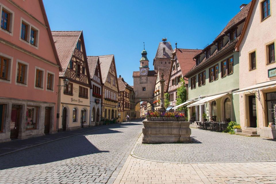 Frankfurt to Rothenburg Private Tour by Public Transport - Notable Landmarks