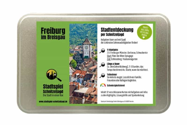 Freiburg Im Breisgau: Scavenger Hunt Self-Guided Tour - Scavenger Hunt Details