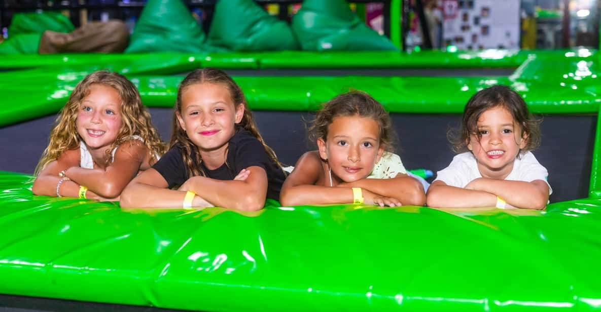 Froggys Park All-Day-Play Trampoline, Playground & RopePark - Trampoline Experience