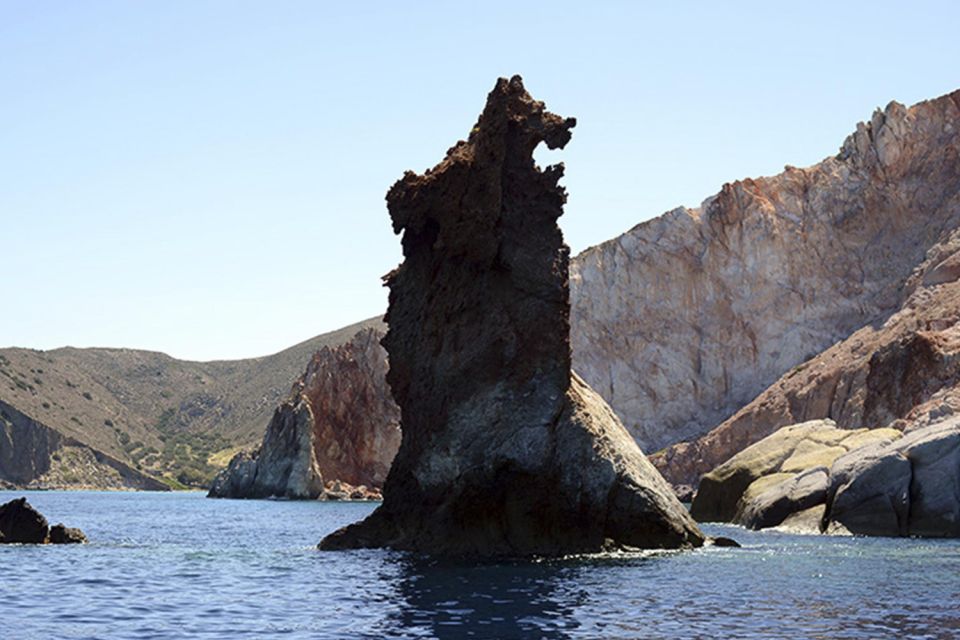 From Adamas: Milos and Poliegos Catamaran Cruise With Lunch - Amenities on Board