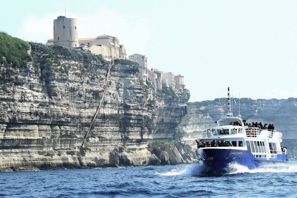 From Ajaccio or Porticcio: Day Trip to Bonifacio by Boat - Inclusions and Exclusions