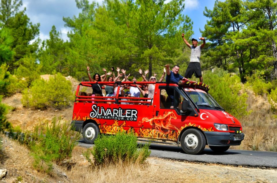 From Alanya: Cabrio Adventure Safari Tour W/ Lunch - Inclusions and Logistics