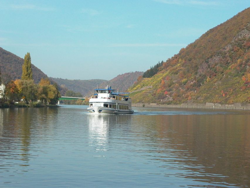 From Alken: Moselle Valley Sightseeing Cruise - Onboard Experience