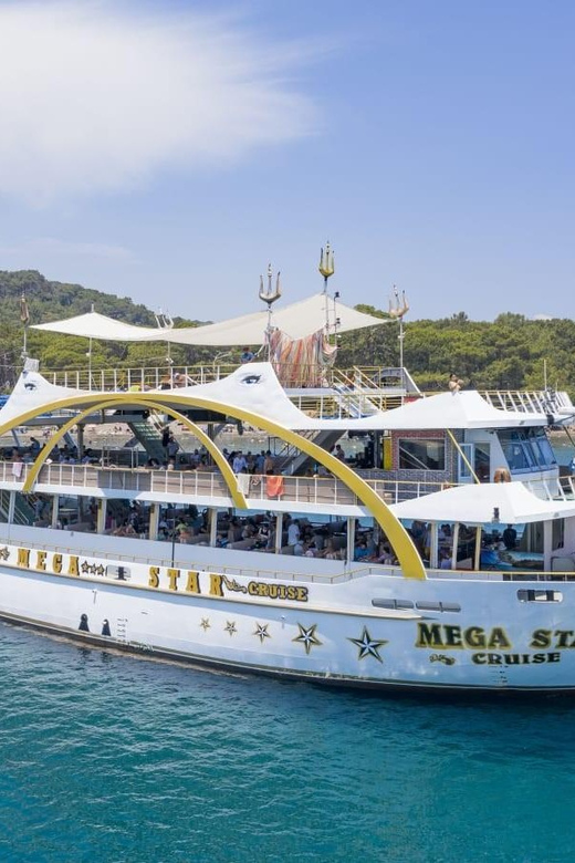 From Antalya/Kemer: Party Boat Trip to Kemer Bays With Lunch - Exciting Onboard Activities