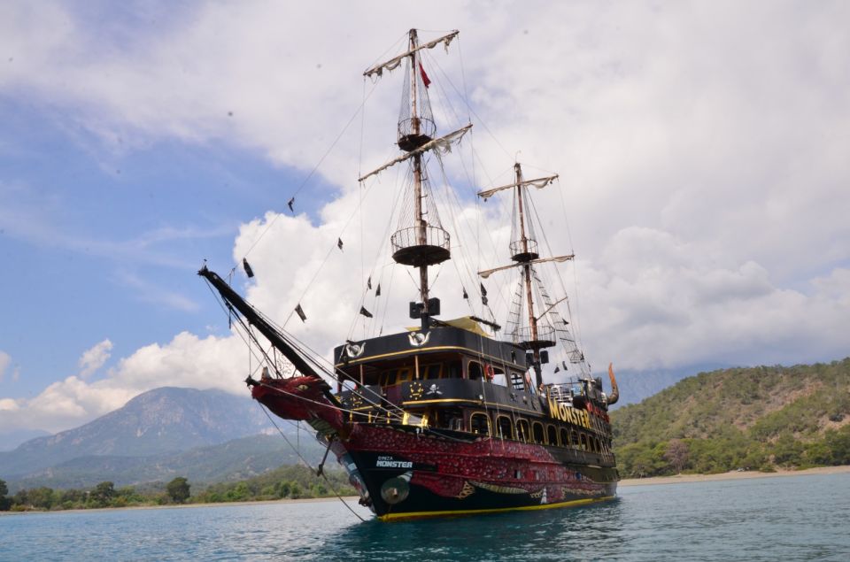 From Antalya/Kemer: Party Boat Trip to Kemer Bays With Lunch - Itinerary Details