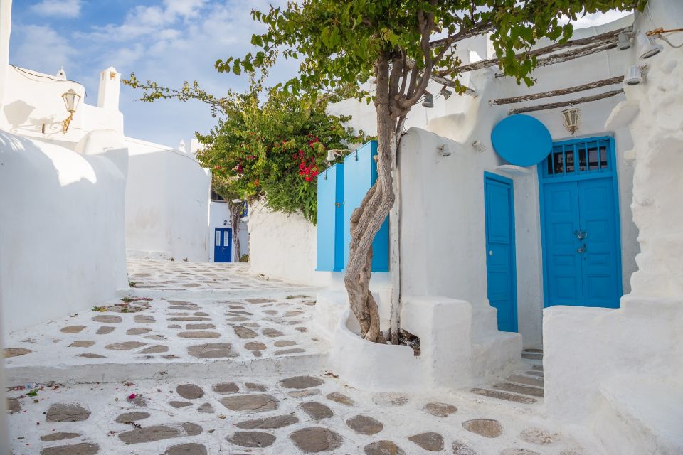 From Athens: 3-Day Trip to Mykonos & Santorini With Lodging - Day 1 Activities