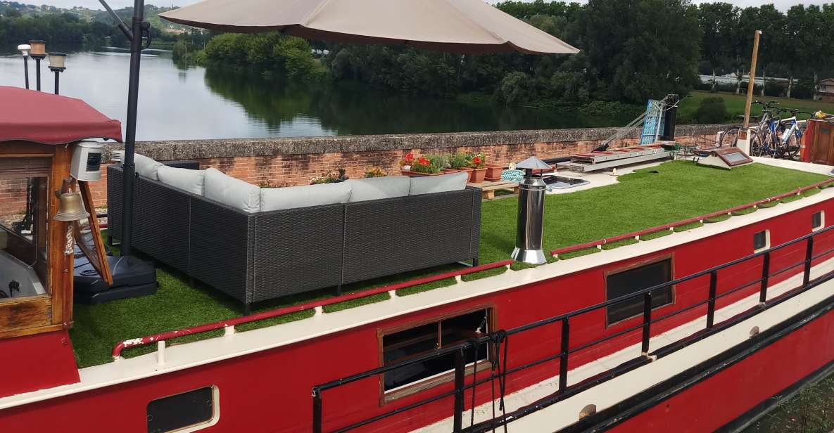 From Auxerre: Dutch Barge Full-Day Cruise With Wine Tasting - Onboard Amenities and Activities