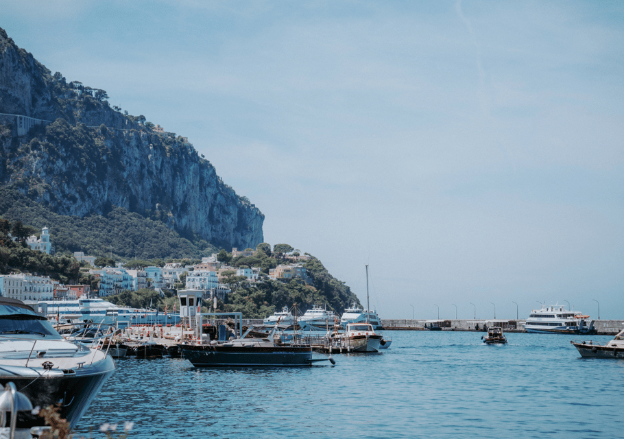 From Capri: Luxury Boat Tour of Capri & Amalfi Coast - What to Bring