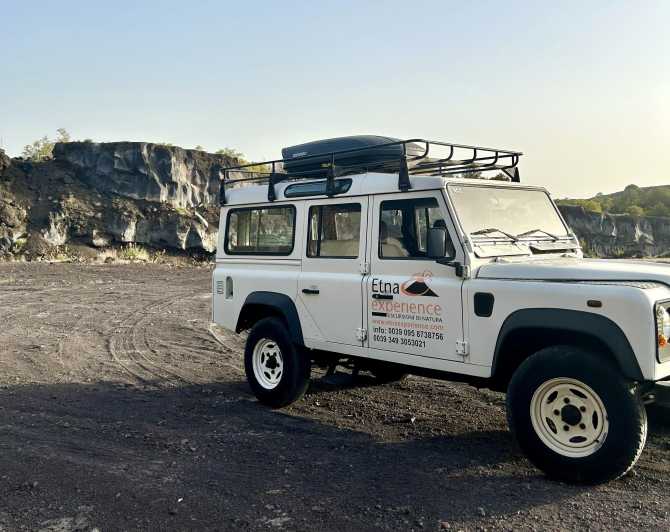 From Catania: 4x4 Mt Etna Jeep Tour - Inclusions and Exclusions