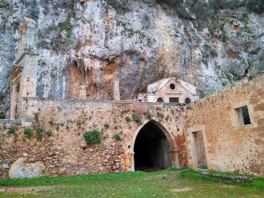 From Chania: Ag.Triada & Katholiko Monasteries | Hermit Cave - Monastery Details