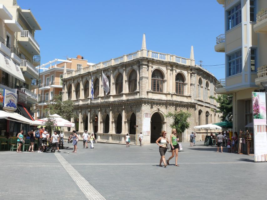 From Chania: Full-Day Heraklion Highlights Guided Tour - Key Highlights