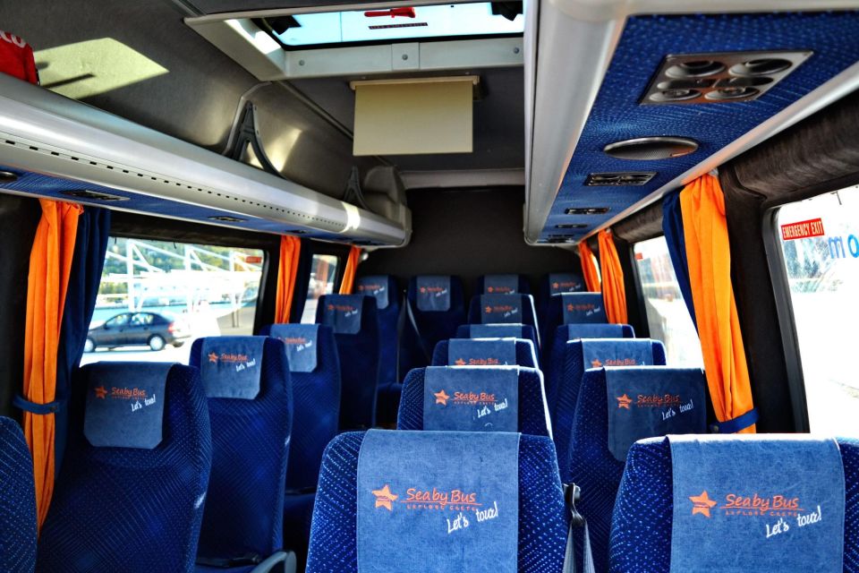 From Chania: Private Hire Minibus/Minivan & Driver - 6 Hours - Included Amenities