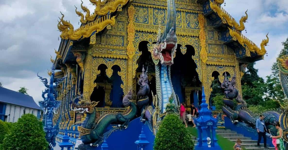 From Chiang Mai: Day Trip Chiang Rai White, Blue, Red Temple - Pickup and Transportation