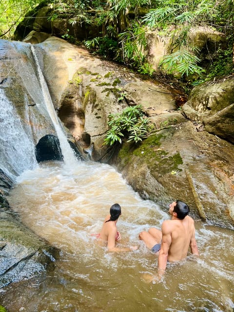 From Chiang Mai: Waterfall, Tubing, & Elephant Half-Day Tour - Activities and Experiences