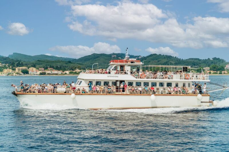 From Corfu Island: Antipaxos & Paxos Blue Caves Boat Cruise - Inclusions and Optional Services