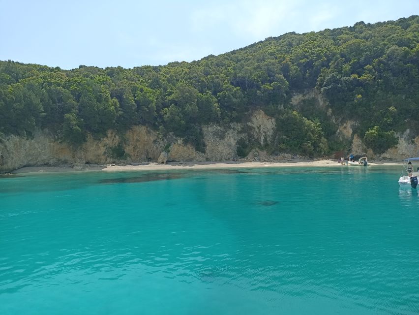 From Corfu Town: Syvota and Blue Lagoon Full-Day Boat Cruise - Sailing Itinerary and Stops