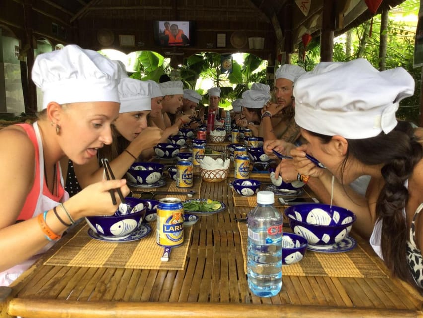 From Da Nang: Bay Mau Cooking Class, Basket Boat and Market - Itinerary Details