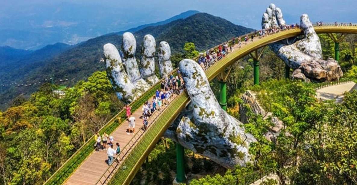 From Danang: Shuttle Bus Danang - Golden Bridge - Itinerary and Route