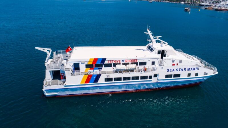 From Fethiye: Ferry Transfer to Rhodes - Transportation Details