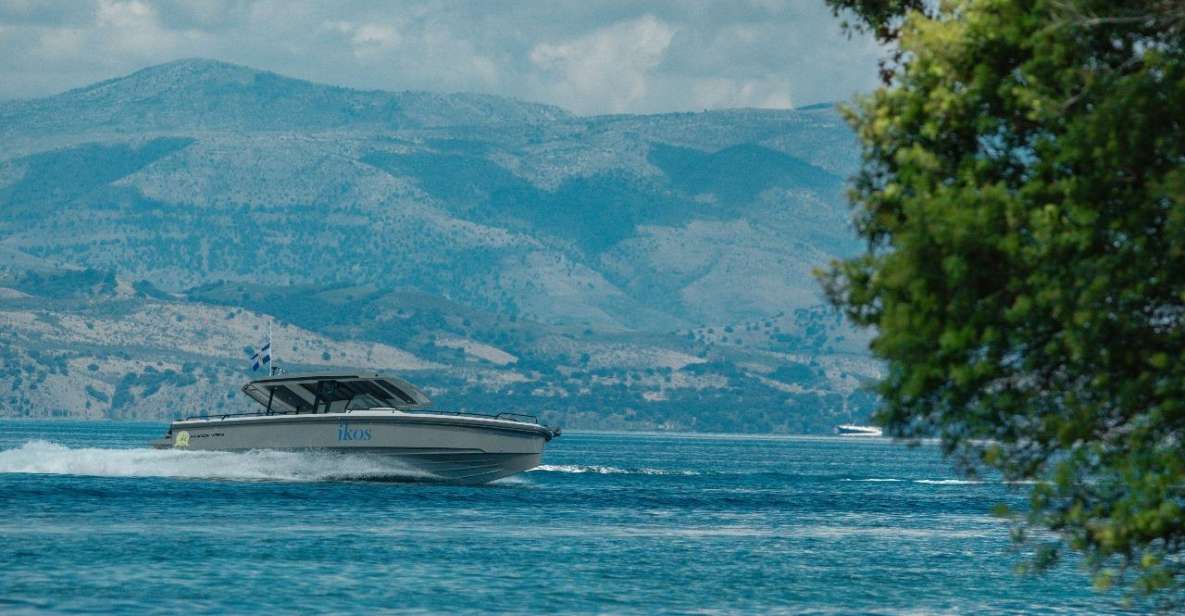 From Gouvia: Private Full-Day Cruise on a Luxury Speedboat - Included Amenities