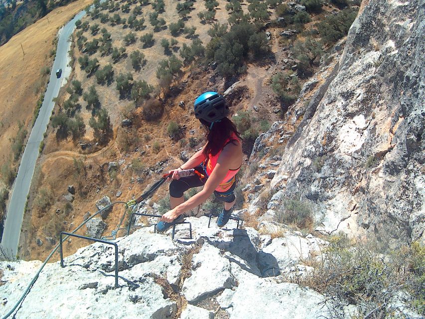 From Granada: 3-Hour Via Ferrata in Moclin - Difficulty and Group Size