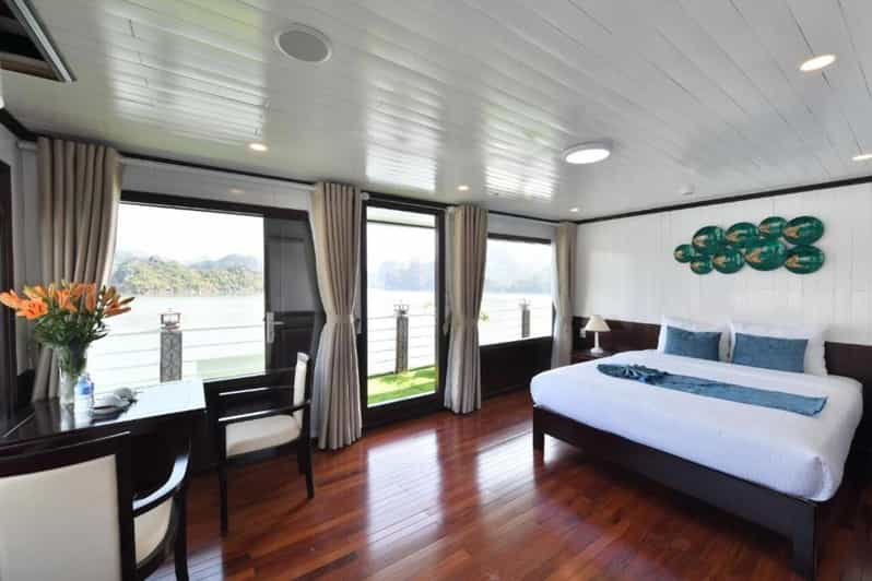 From Ha Noi: 2-Day Lan Ha & Ha Long Bay 5-Star Cruise - Accommodation and Amenities