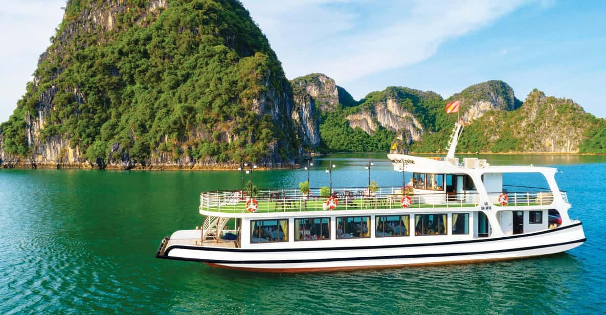 FROM HA NOI : FULL DAY LUXURY HA LONG BAY CRUISE - LIMOUSINE - Inclusions and Exclusions